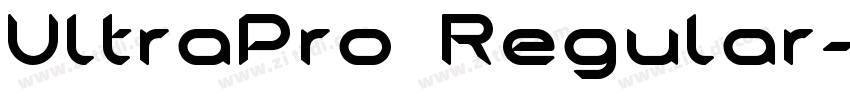 UltraPro Regular字体转换